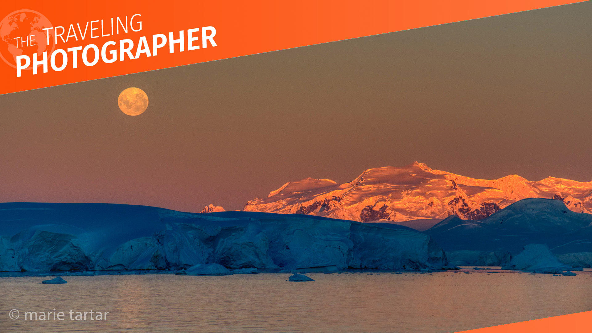 A land of icy landscapes and otherworldly light: Antarctica.