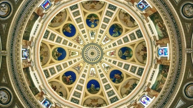 basilica dome cell phone image