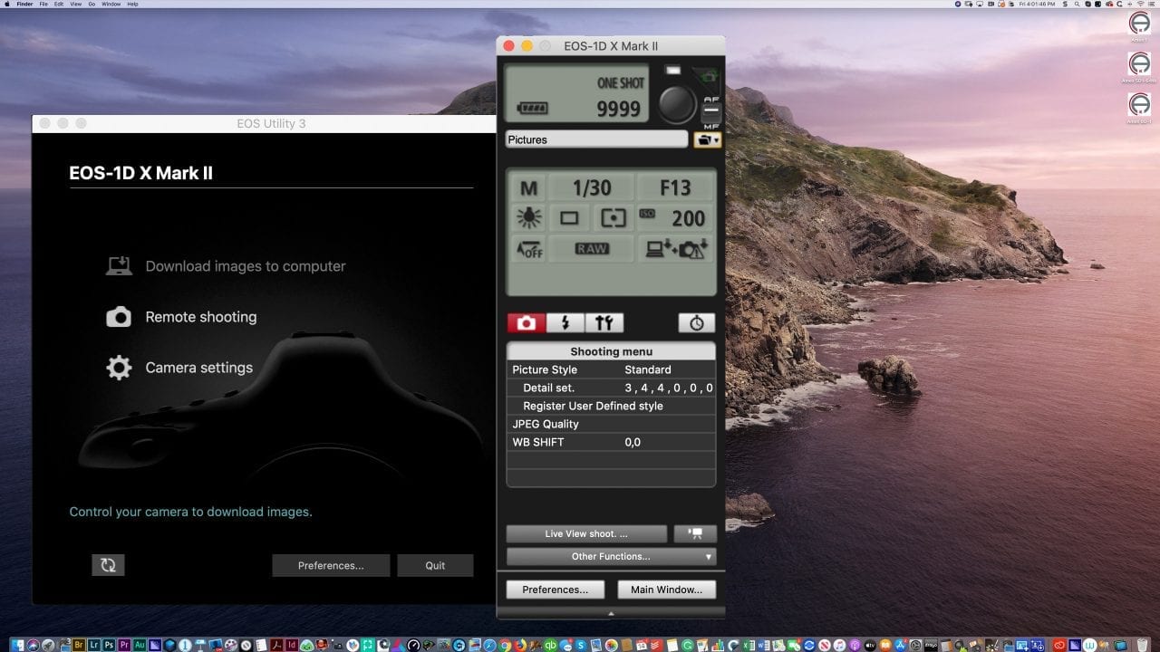 mac image browser software for canon 5d mark ii