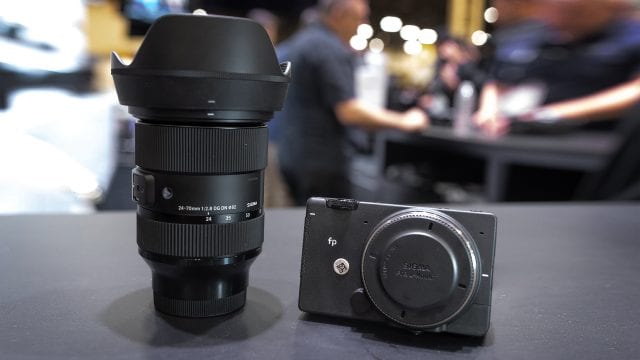 New Sigma fp camera and lens