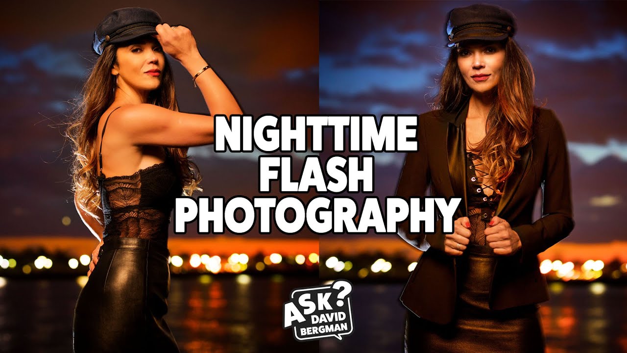 Flash Portraits at Night | Ask David Bergman - youtube
