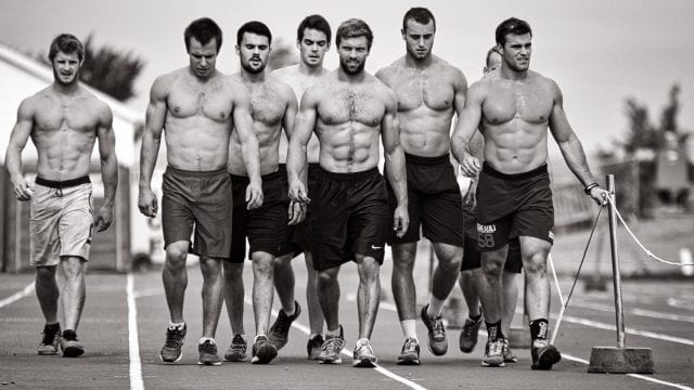 Male athletes
