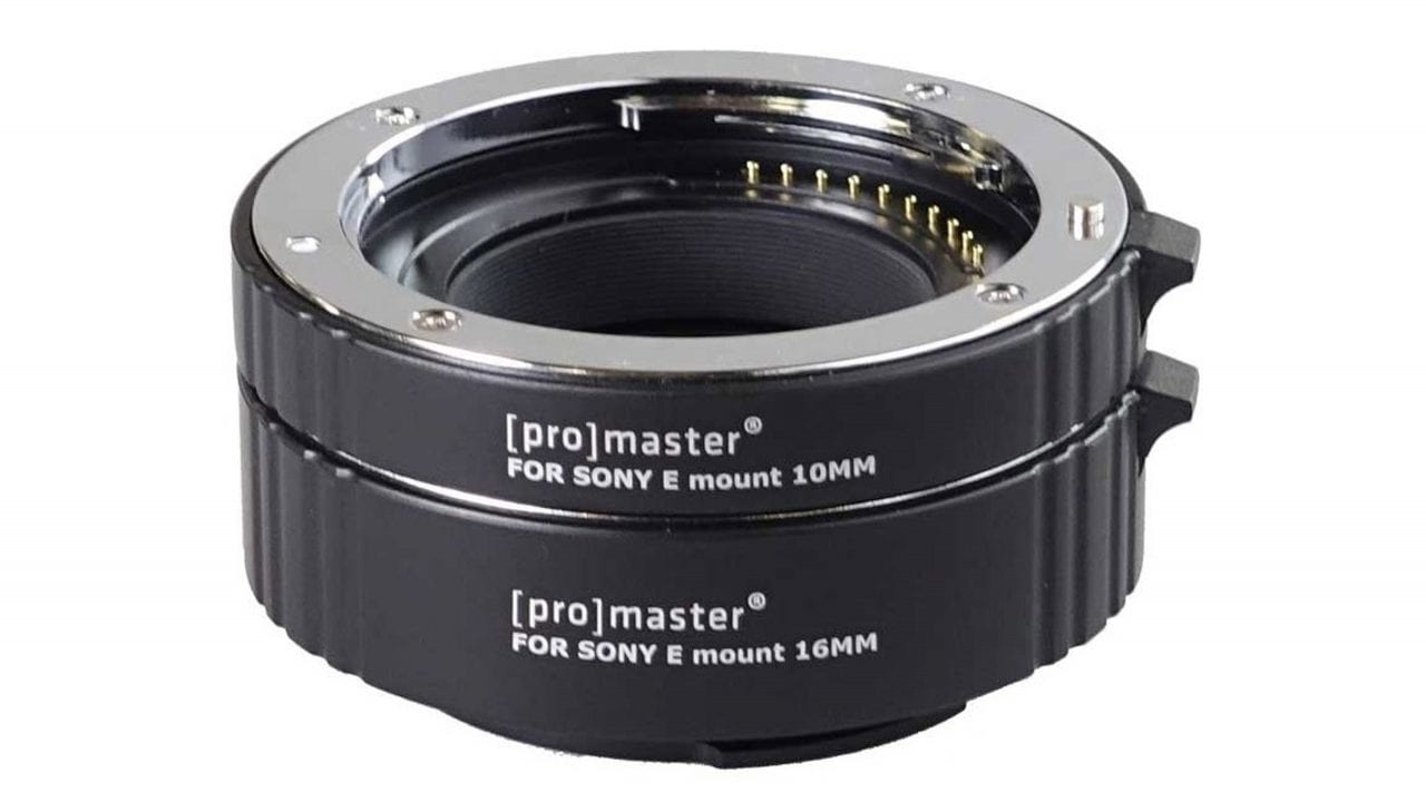 Extension tubes ProMaster Sony E