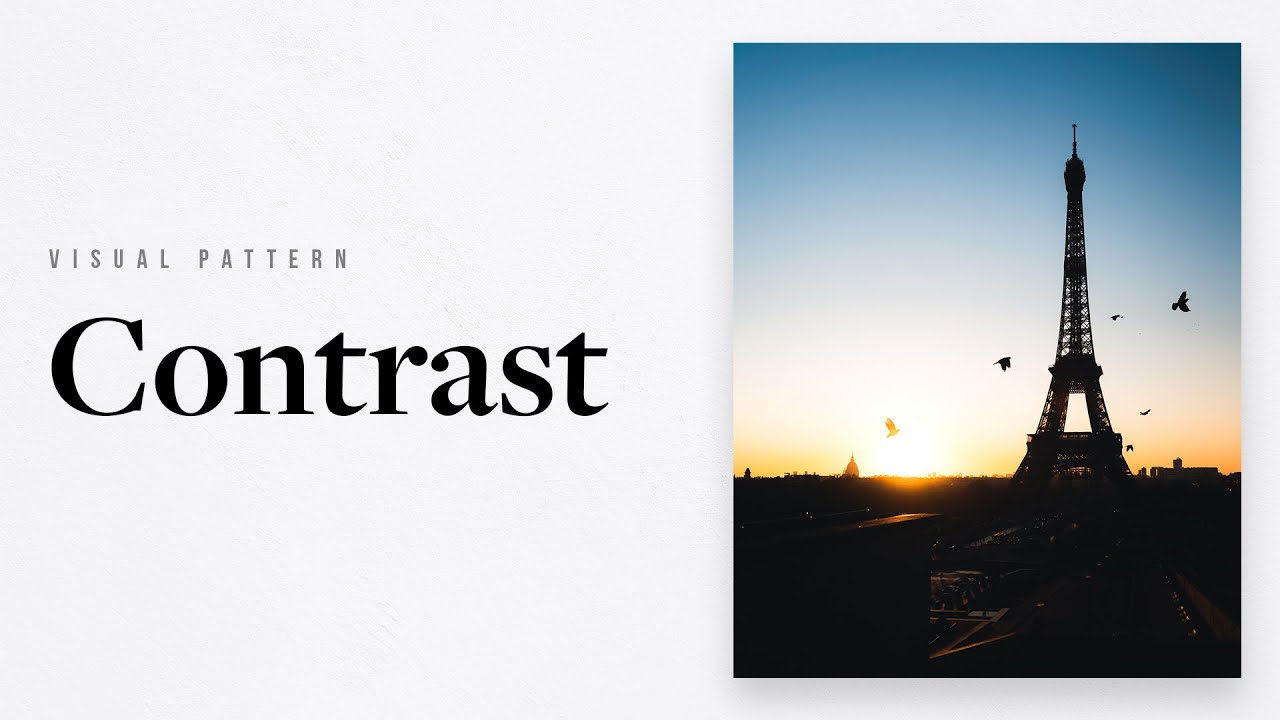Contrast Isn’t Just About Light And Dark — Photography Visual Patterns #5 – youtube Contrast Isn't Just About Light And Dark — Photography Visual Patterns #5 - youtube