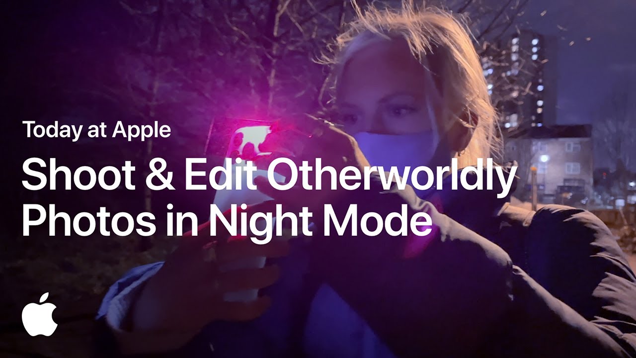 Shoot and Edit Otherworldly Photos in Night Mode with Maria Lax | Apple - youtube