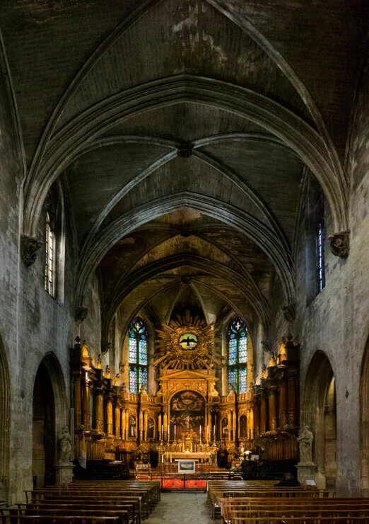 cathedral in Avignon France